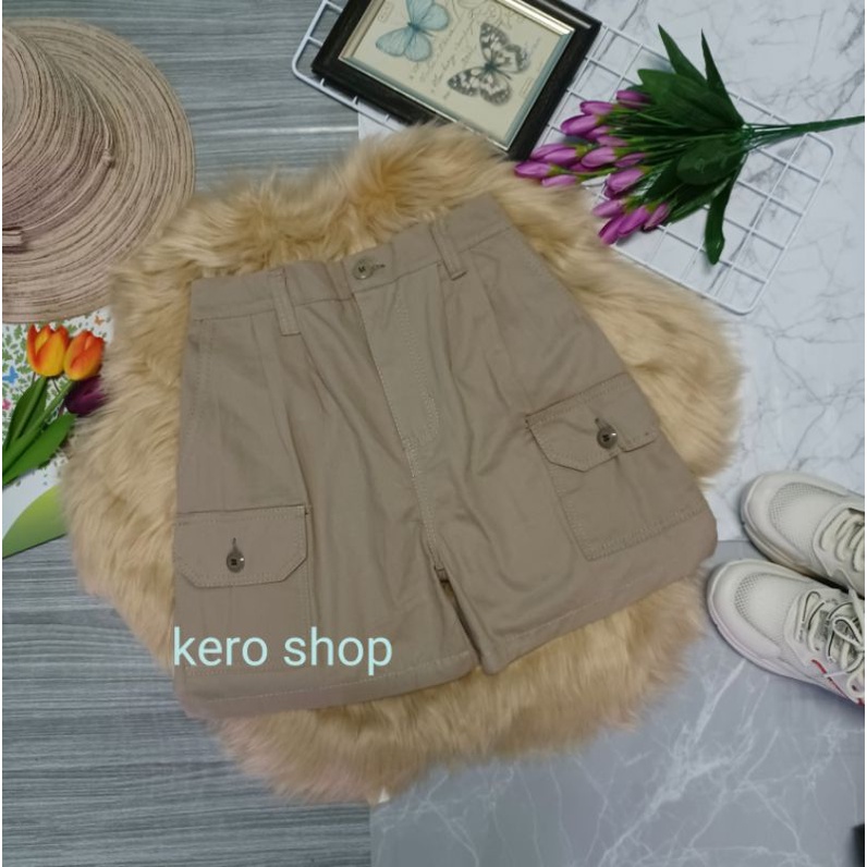 ภาพสินค้ากางเกงทรงลุงขาสั้นวินเทจมีหลายแบบใส่แล้วบังมาก จากร้าน kero_shop_40 บน Shopee ภาพที่ 8