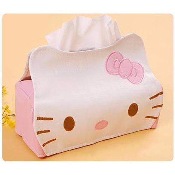 กล่องหนัง-ใส่-กระดาษทิชชู่-ในรถยนต์-รูป-hello-kitty-ทำจากหนัง100-นำเข้าจากญี่ปุ่น-คิตตี้-หนัง-กล่องใส่กระดาษทิชชู่