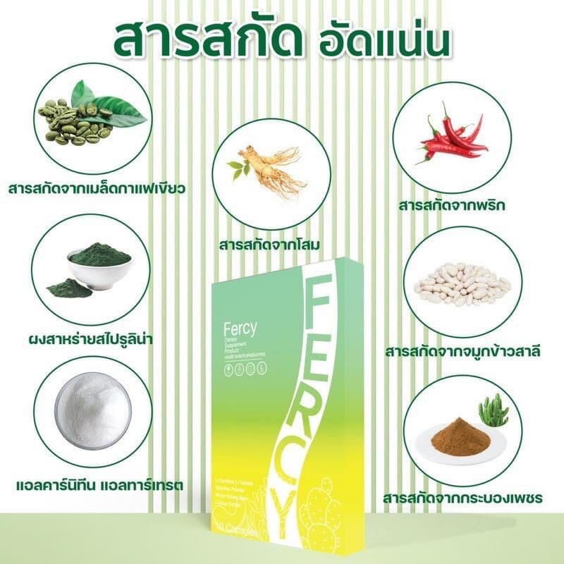 fercy-เฟอร์ซี่-ยาลดน้ำหนัก-เคล็ดลับหุ่นดี-คุมหิว-อิ่มนาน-1กล่อง-10เม็ด