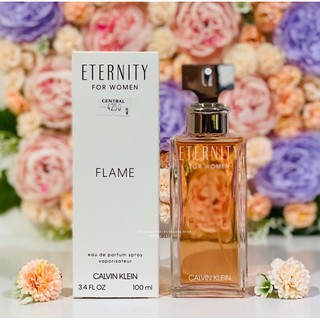 CK ( Calvin Klein ) Eternity Flame for women น้ำหอมแท้แบรนด์เนมเค้าเตอร์ห้าง❗️