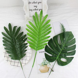 สินค้า Leaf-3 🌿 ใบไม้ปลอม พร๊อพใบไม้ตกแต่ง สำหรับถ่ายรูป พร๊อพถ่ายรูป ใบไม้ตกแต่ง