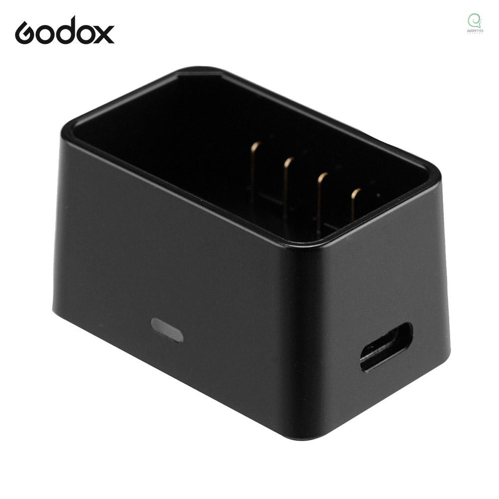 ภาพหน้าปกสินค้าGodox Vc26 ที่ชาร์จแบตเตอรี่ Usb อินพุต Dc 5V เอาท์พุต Dc 8.4V สําหรับชาร์จ Godox V1S V1C V1N V1F V1O V1P