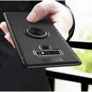 เคสTPU  สำหรับใส่โทรศัพท์ Samsung Galaxy NOTE9  แบบมีแหวนในตัว พร้อมแกนเหล็ก สำหรับยึดติดกับตัวแม่เหล็กยึดโทรศัพท์ในรถ