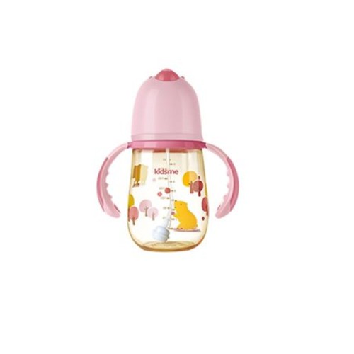 kidsme-ขวดนมสีชา-teddy-bear-ppsu-milk-bottle-240ml-1-ขวด