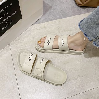 ภาพขนาดย่อของภาพหน้าปกสินค้ารองเท้าแตะแฟชั่นผู้หญิง สายคาดดีไซด์เก๋ แบบสวม พื้นนิ่ม น้ำหนักเบา มี 6 สี L1 จากร้าน ps1688 บน Shopee ภาพที่ 2