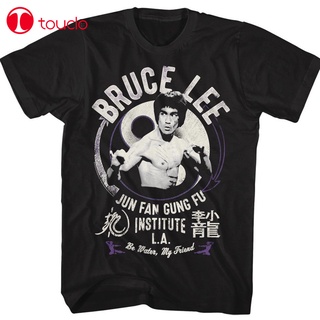 [S-5XL] ขายดี เสื้อยืดกันหนาว ผ้าฝ้าย 100% พิมพ์ลาย Bruce Lee L Junfangungfu In สีดํา สําหรับผู้ชาย และผู้หญิง