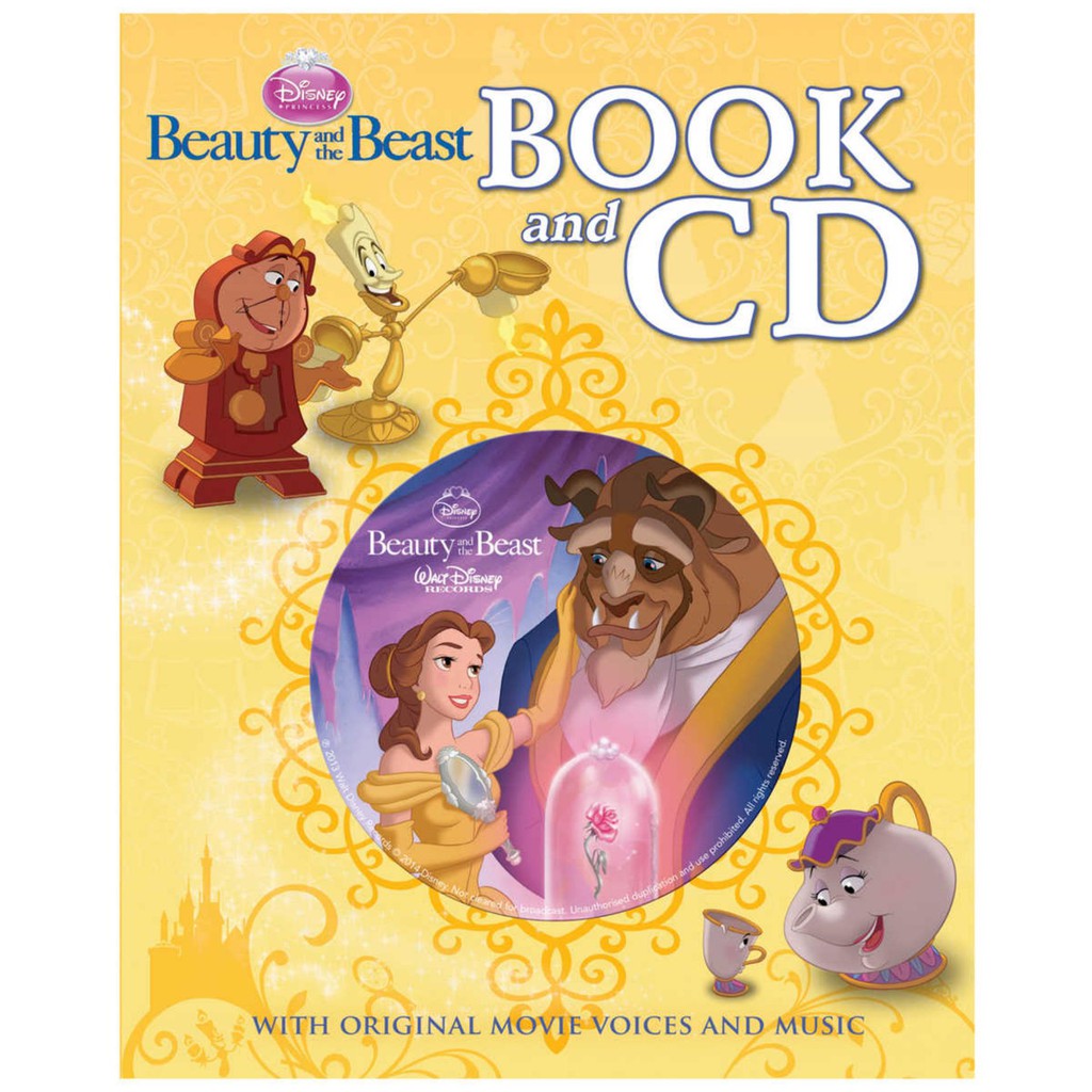 บงกช-bongkoch-หนังสือต่างประเทศ-beauty-amp-the-beast-book-amp-cd