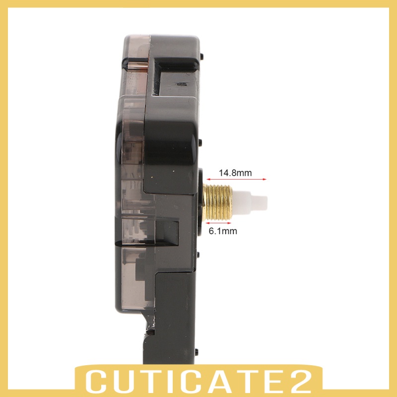 cuticate2-อะไหล่กลไกนาฬิกาแขวนผนัง-diy-8-9-มม-ไม่มีเพลาเกลียว