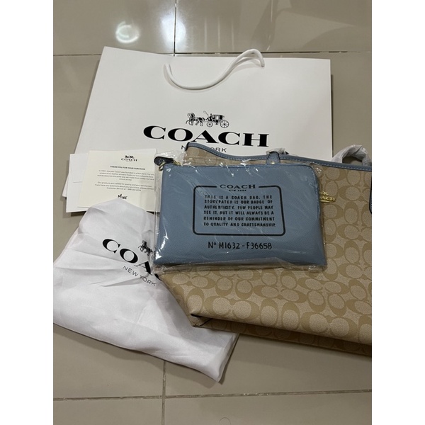 งานหลุดจอง-coach-f36658-พร้อมส่ง-ทรงช้อปปิ้งค่ะ