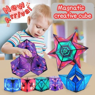 รูบิคแม่เหล็ก Magnetic Creative Cube DIY Rubix Vanda learning