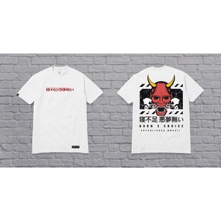 เสื้อยืดสีขาว - เสื้อยืดสําหรับผู้ชาย▥เสื้อเชิ้ต K.Anime - Demon Slayer - อัปเปอร์มูน/เสื้อยืดสําหร