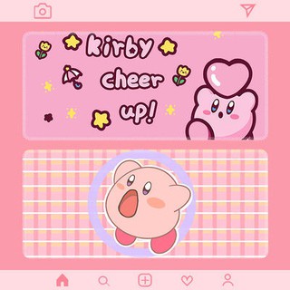 Kirby 🔥 แผ่น รอง เล็ด เมาส์ลาย คิ้วแผ่น ใหญ่ Mouse Pad แผ่นรองเม้าส์ กัน เล ... รอง เม้า ซัก ได้แผ่น รอง เมาส์ ร้อย ร้อ