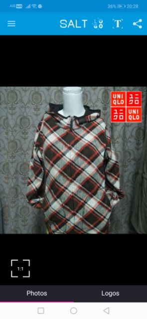 เสื้อfleece-uniqlo-ใส่ได้สองด้านค่ะ