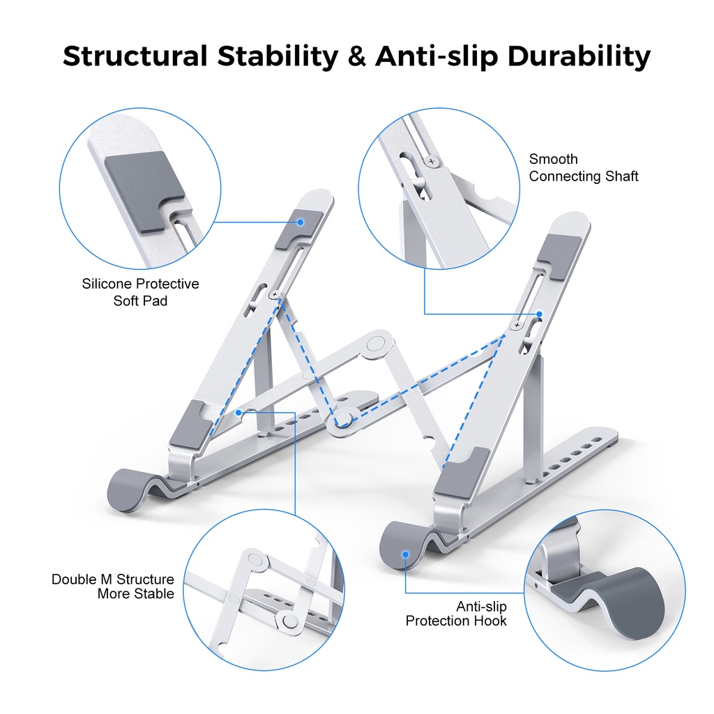xidu-laptop-stand-for-desk-aluminium-alloy-notebook-stand-laptop-computer-accessories-foldable-support-notebook-monitor