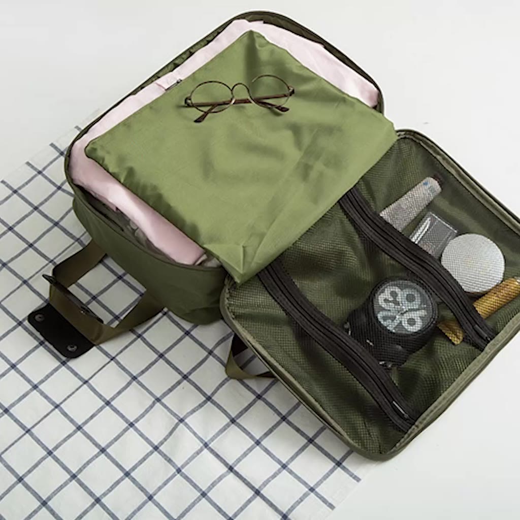 กระเป๋าสะพายข้างกำลังฮิต-ใส่กับกระเป๋าล้อล้าสำหรับเดินทางขึ้นเครื่องได้-ทรงเกาหลีสบายๆความจุขนาดใหญ่-สไตล์เรียบง่าย-high