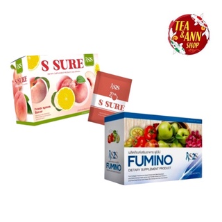 ภาพขนาดย่อของภาพหน้าปกสินค้าสินค้าพร้อมส่ง  ดีท็อกฟูมิโน่ (Fumino Detox S2S) หุ่นสวยผิวดี ล็อคใหม่ 2021 จากร้าน teaann_shop บน Shopee