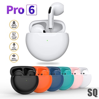 หูฟังบลูทูธไร้สาย Inpods Pro6 TWS สําหรับ IOS Android