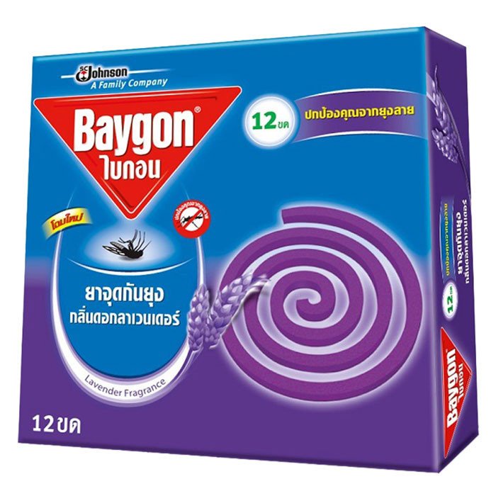 1-กล่อง-baygon-ไบกอน-ยาจุดกันยุง-กลิ่นดอกลาเวนเดอร์-12ขด-กล่อง