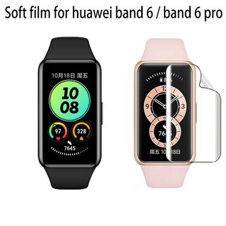 HUAWEI Band 6 อุปกรณ์สวมใส่ ฟิล์มกันรอยหน้าปัดนาฬิกา สำหรับ for huawei band 6