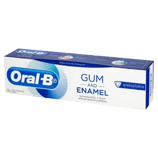 Oral-B Gum &amp; Enamel Toothpaste 90g. ออรัล-บี ยาสีฟัน กัมแอนด์อินาเมล 90กรัม.