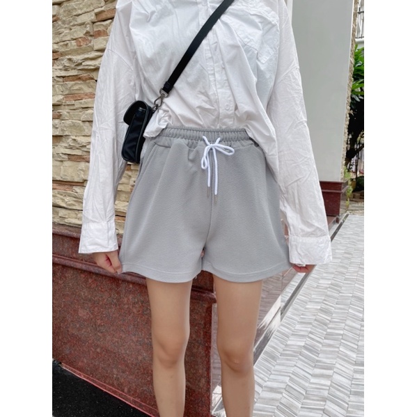 ภาพหน้าปกสินค้าSeoul.Fluffy กางเกงขาสั้น รุ่นผ้าย่น แฟชั่นใหม่สไตล์เกาหลี ทรงสวย ผ้าไม่บาง