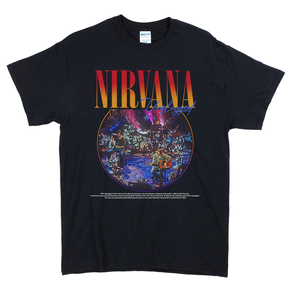 เสื้อยืดผ้าฝ้ายcotton-nirvana-band-t-shirt-unplugged-mtv-nirvana-clothes-nirvana-tees-nirvana-tees-dsjss-5xl