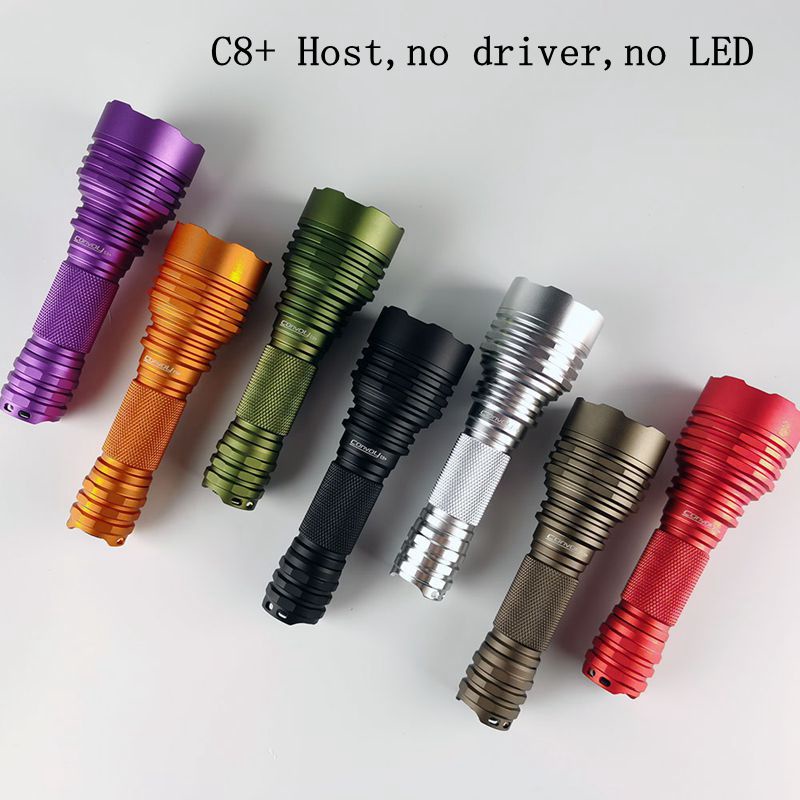 convoy-c8-ไฟฉาย-ไม่มีไฟ-led-ไม่มีไดรเวอร์-สําหรับ-led-cree-xml-xpl-hi-xpl