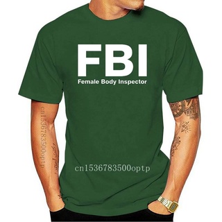 [COD]เสื้อยืด พิมพ์ลาย Usa Fbi Body Inspector สําหรับผู้ชาย