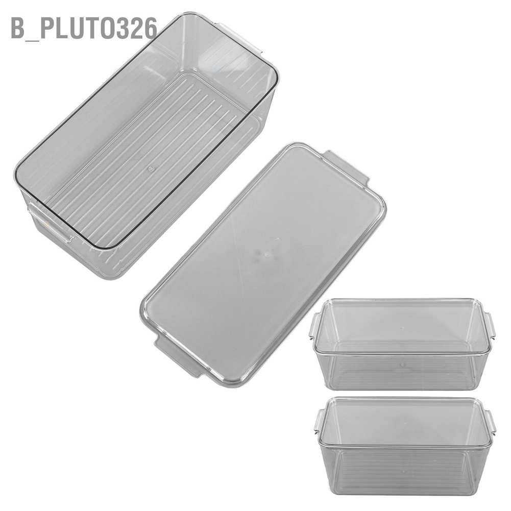 b-pluto326-plastic-storage-box-stackable-refrigerator-kitchen-clear-fruit-vegetable-preservation