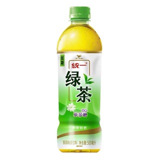 น้ำชาเขียว ขาเขียวหอมกลิ่มมะลิ  统一绿茶茉莉味绿茶低糖饮料 500ml