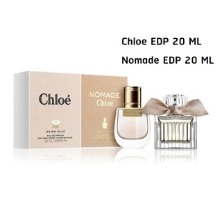 (2 x 20 ML)  Set Chloe EDP + Nomade EDP 20 ml  กล่องซีล ป้ายคิงพาวเวอร์
