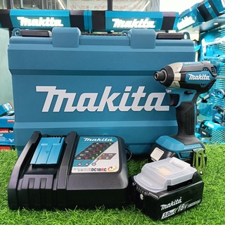 {ผ่อน0%10เดือน X 918บาท}MAKITA DTD153RFE สว่านอิมแพคไร้สาย 18V 3.0A BL