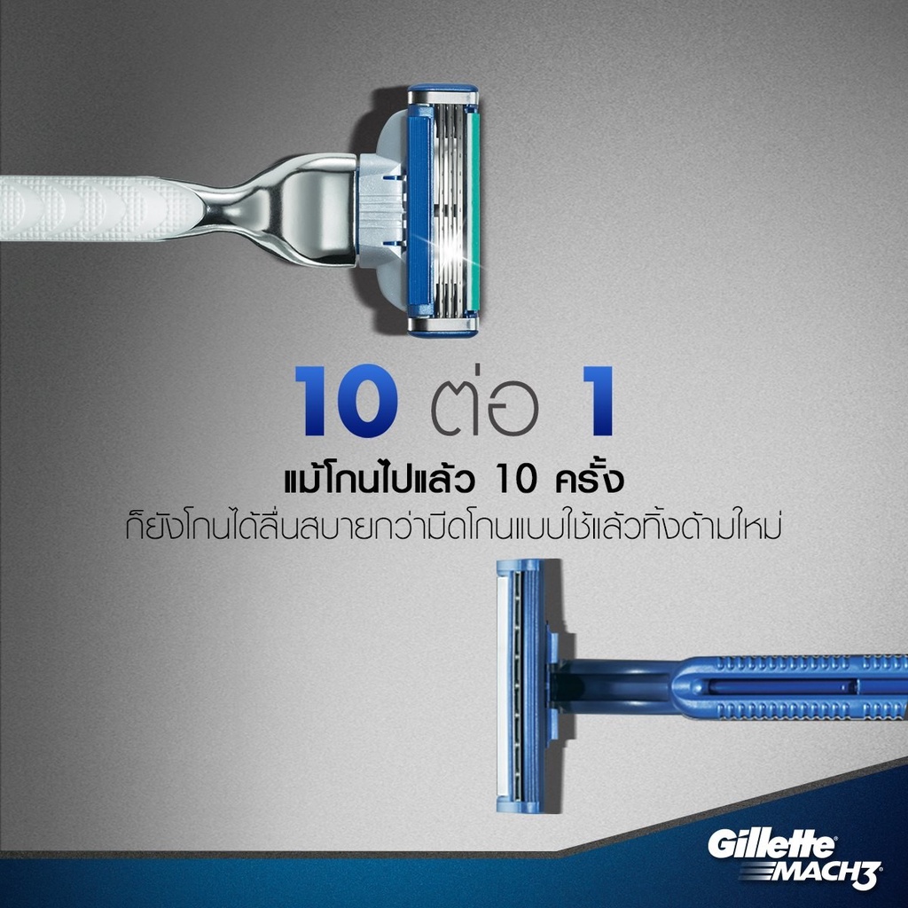 ถูกกว่าห้าง-gillette-mach-3-ใบมีดโกน-ยิลเลตต์-มัคทรี-6-ชิ้น-ของแท้-100-dara