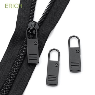 ERICH Metal Zip Slider Removable Fixer Repair Zipper  Puller Universal Detachable Handle Mend Crafts Using Extender Handle Replacement For Suitcase Backpacks Luggage Pull-Tab/Multicolor