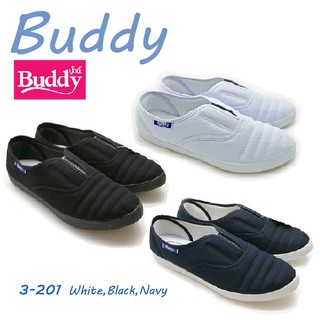 Buddy 3-201 รองเท้าผ้าใบสุภาพบุรุษ Basic Canvas Shoes