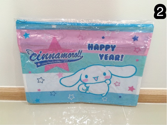 แฟ้มเอกสาร-แฟ้ม-sario-แฟ้มซิป-cinnamoroll