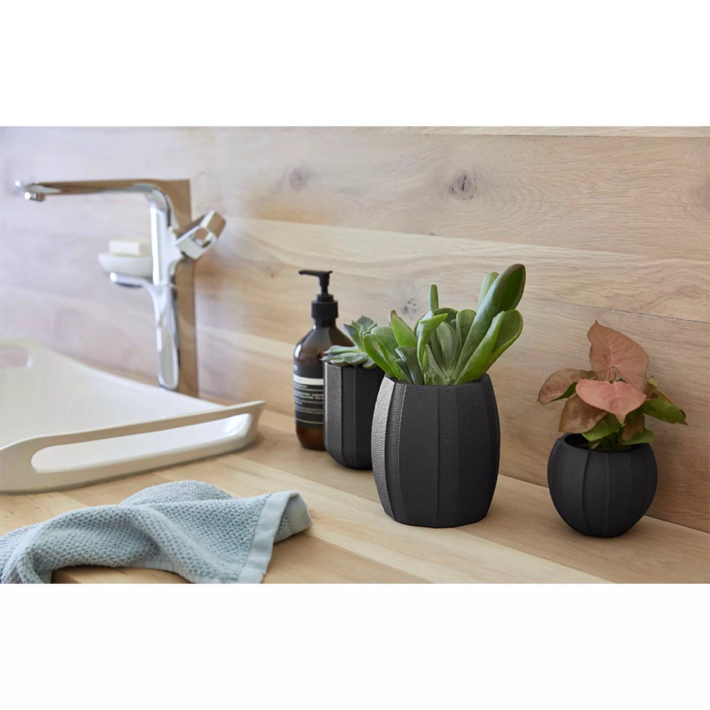 bara-293-vase-elegant-wide-arc-black-size-d-15-x-h-20-cm-กระถางต้นไม้-modern-แบรนด์-capi-europe