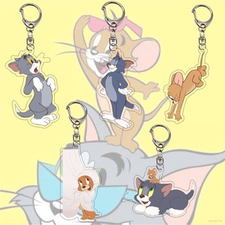 สินค้า พวงกุญแจจี้อะคริลิค Tom And Jerry Anime สําหรับห้อยกระเป๋าของขวัญ
