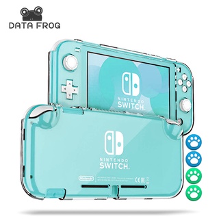 ภาพหน้าปกสินค้าData FROG Nintendo Switch Lite เกมคอนโซล ฝาครอบเต็มรูปแบบ เคสคริสตัล กันลื่น เคสป้องกัน NS Lite อุปกรณ์เสริม ที่เกี่ยวข้อง