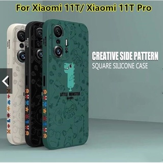 เคส11T Xiaomi 11T Pro Case เคส POCO F3 Case Xiaomi Mi 11 Lite 5G NE เคสโทรศัพท์มือถือ Redmi 9a Mi11 Lite Redmi 9T Redmi xiao mi 10 t pro Note 10 Pro ซิลิโคนนิ่ม เนื้อแมตต์ กันกระแทก บางพิเศษ พิมพ์ลายโลโก้ สำหรับ