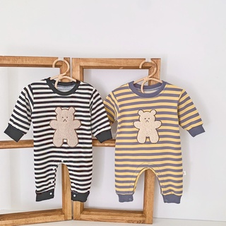 Baby Jumpsuit for Boys Angry Bear Long Sleeve Baby Romper Newborn Clothes Infant Clothes Autumn 3-36 Months