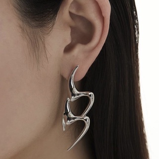 ภาพหน้าปกสินค้า🔥Sale🔥ต่างหูโลหะรูปทรงเรขาคณิต SUMIYAKI Metal Lightning Gothic Earrings พร้อมส่ง ที่เกี่ยวข้อง