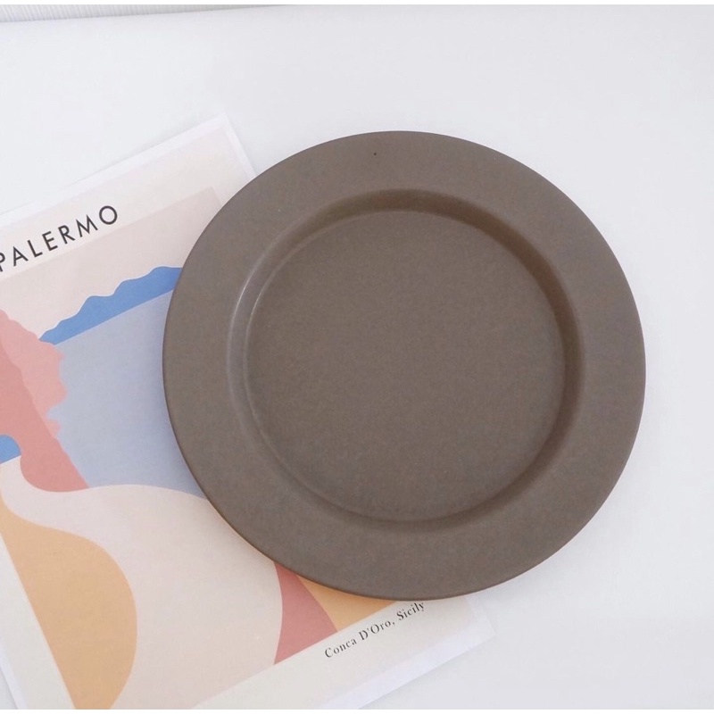 Calvin Klein plate จานสาย Minimal จานเซรามิก | Shopee Thailand