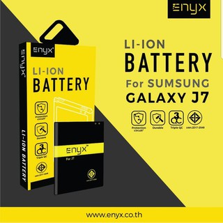 Enyx  แบตเตอรี่Samsung J7, J700 ,J7 core  ความจุ 3000 mAh  **ของแท้ รับประกัน**