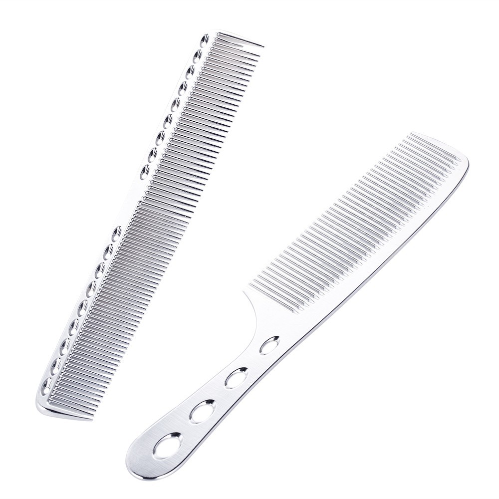 หวีผม-salon-2pcs-กับมาตราส่วน-professional-barber-hairdressing-steel-comb-me