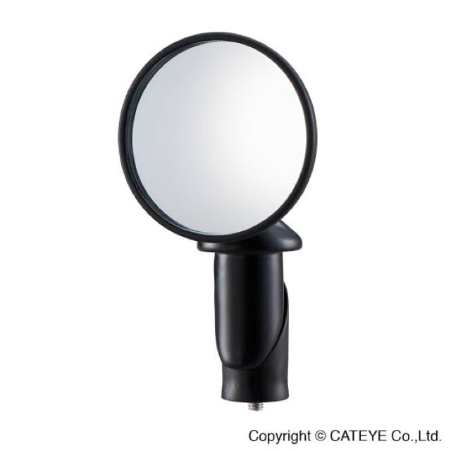 กระจกติดปลายแฮนด์-cateye-model-bm-45-barend-mirror-กระจก-cateye-กระจกจักรยาน-ทรงกลม