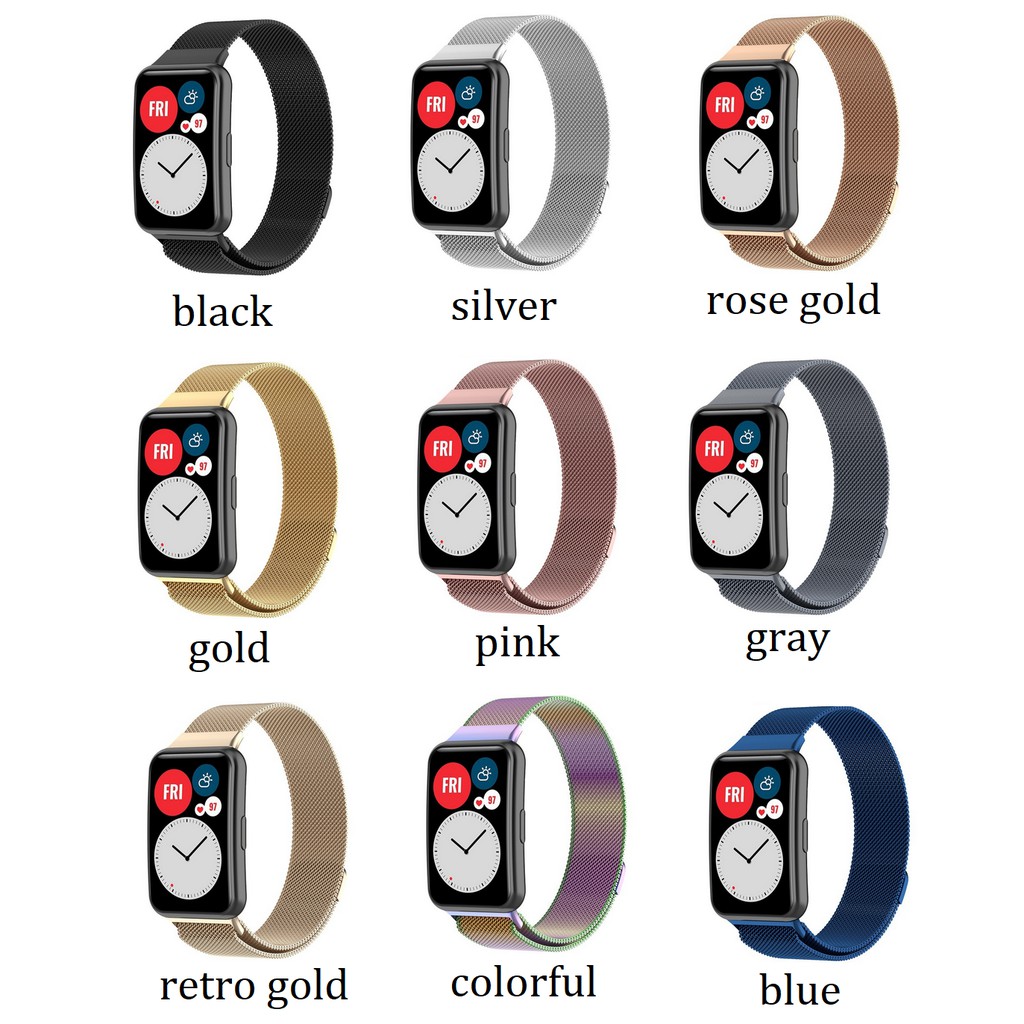 ภาพหน้าปกสินค้าสายนาฬิกา huawei watch fit / Fit 2 + เคส huawei watch fit / สาย huawei watch fit 2 เหล็กกล้าไร้สนิม สาย HuaweiWatch Fit Strap fit new , fit elegant , huawei watch fit 2 สาย Milanese Magnetic Loop สายนาฬิกา huaweiwatch fit 2 , เคส Huawei watch fit 2 Strap จากร้าน ft.th บน Shopee