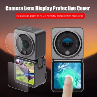 สินค้า Tempered Glass Screen Protector Cover For DJI OSMO Action 2 Camera Lens Display Screen Protection Film Action2