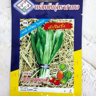 เมล็ดพันธุ์ ตรา สามเอ ผักชีฝรั่ง