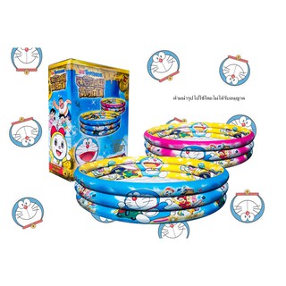 สระน้ำ Doraemon 3 ชั้น ขนาด 120 ซม สูง 30 ซม มีกันลื่น